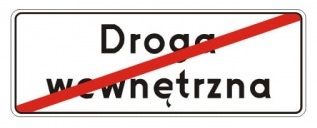 Sign D-47 900x420 mm I generation reflex + handles in a set.